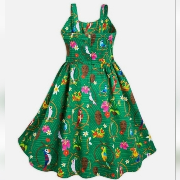 Authentic NWT  DISNEY Merch Women’s Enchanted Tiki Room Dress - Size 3X - Picture 2 of 16